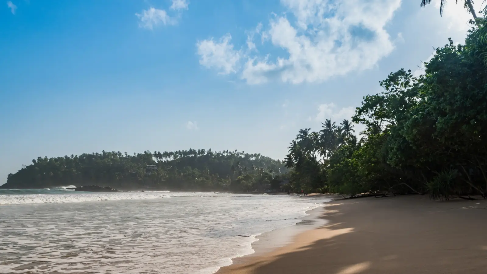 Mirissa beach, Sri Lanka (photo: dronepicr / Wikimedia Commons, CC BY 2.0)
